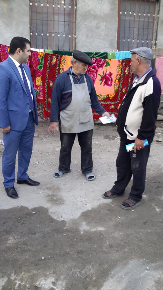 Cəbrayıllı seçicilər Adəm Məmmədova səs verəcəklərini deyirlər -  FOTO