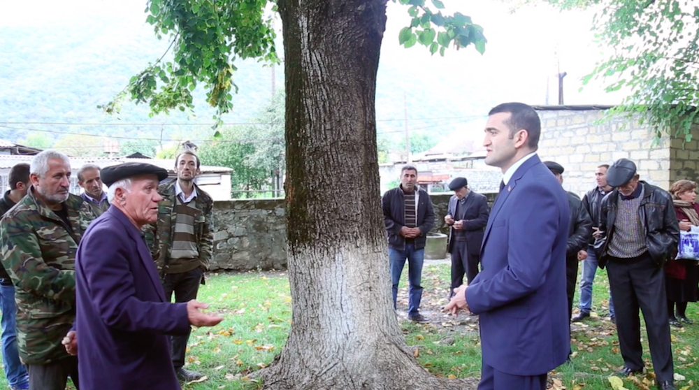 Əhməd Şahidov Qum kəndində görüş keçirib: “15 ildir bizimlə maraqlanan yoxdur” -  VİDEO 