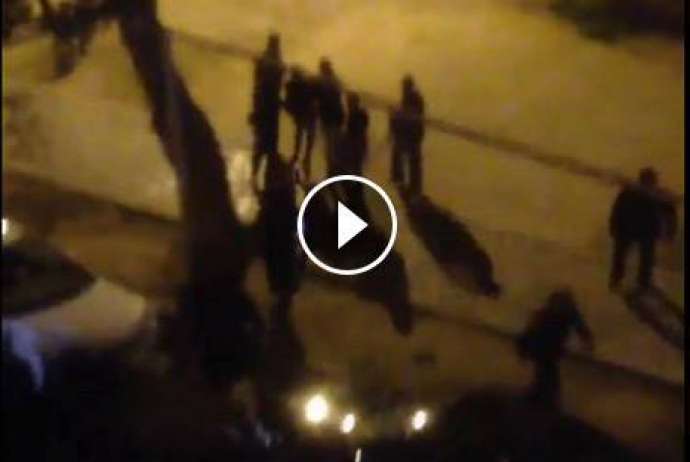 Bakıxanov qəsəbəsindəki etiraz aksiyasından yeni görüntülər –VİDEO +18