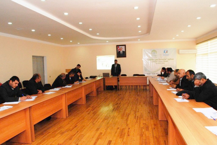 Masallıda gənclərə sahibkarlıq mövzusunda təlim keçirilib