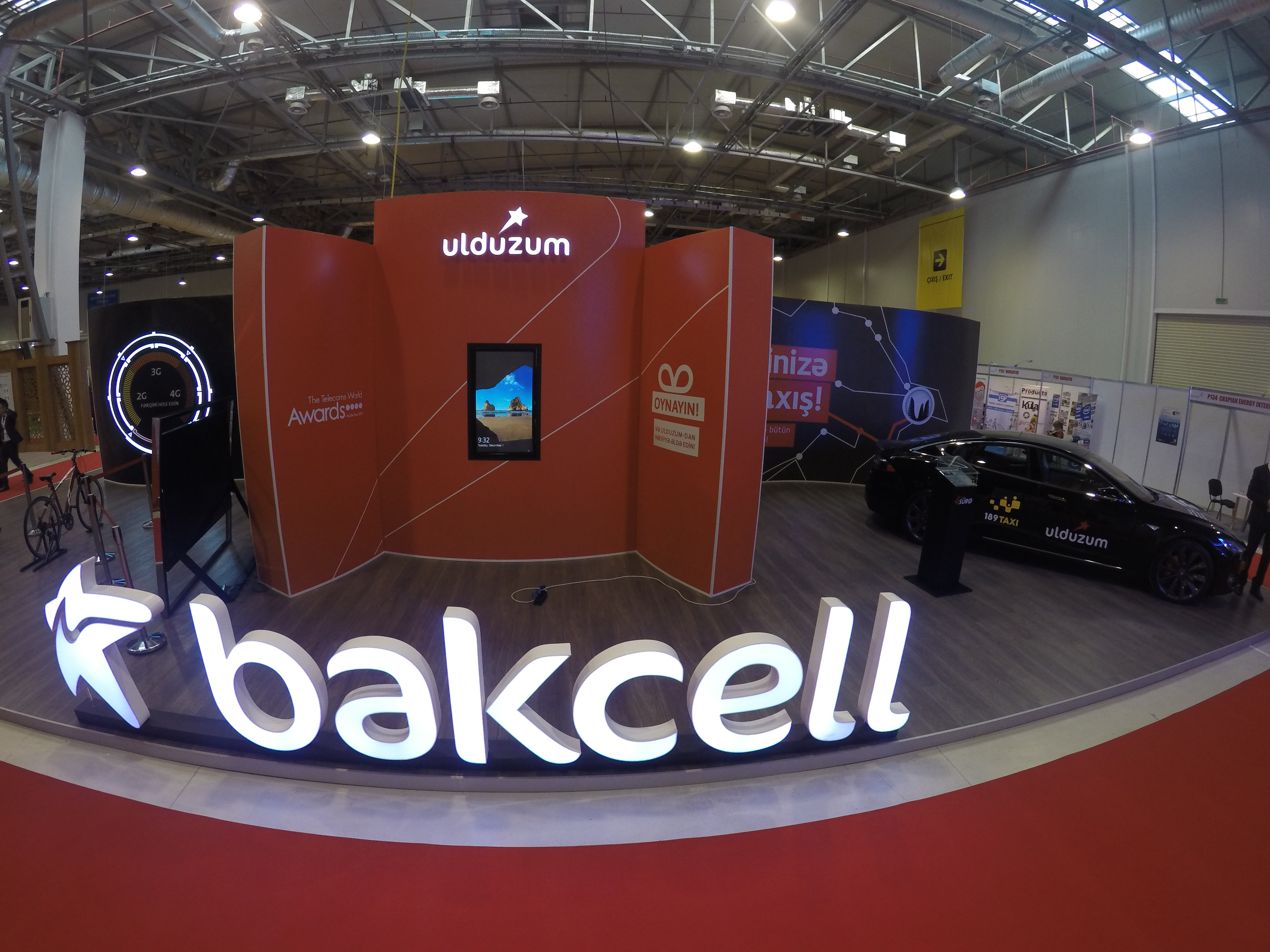 Bakcell stendinin ziyarətçiləri “Ulduzum” proqramı vasitəsilə taksi xidməti üçün 20% endirim qazanır