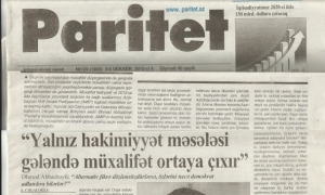 Azərbaycanda bu qəzet rəsmən ləğv olundu