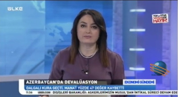 Manatın dəyər itirməsi Türkiyə mediasında -  VİDEO