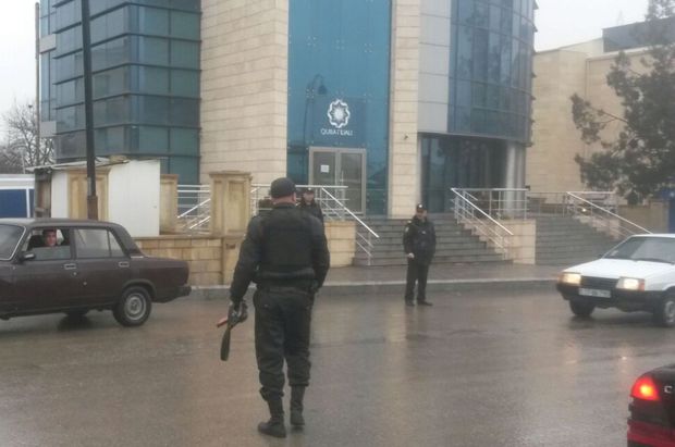 Beynəlxalq Bankın Quba filialında bomba həyəcanı – FOTOLAR