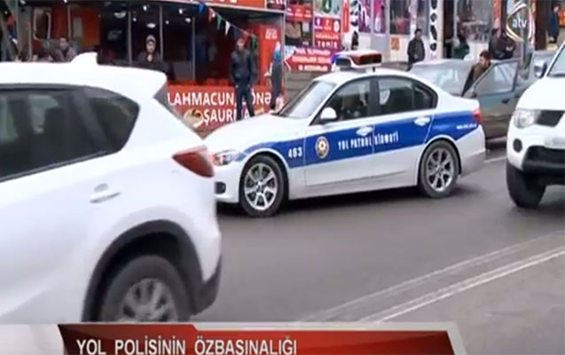 “Sürücü ilə gizlənqaç oynayırlar…” –ATV yol polisini yıxdı-sürüdü+Video