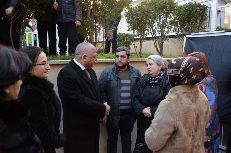 Nəsimi rayonunda Şəhid İbrahimov Tağı Sabir oğlunun baraleyfinin açılış mərasimi keçirilmişdir