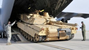 ABŞ tankları Azərbaycanla sərhəddə