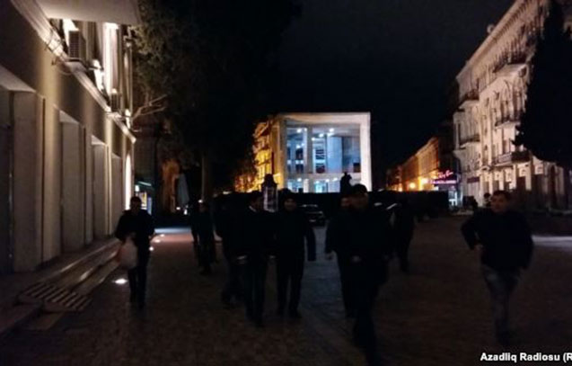 Bakıda işıqlar söndürülür –Qənaət rejimi + Fotolar