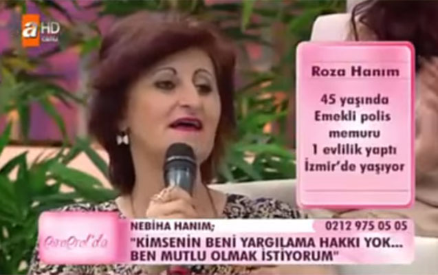 DİN-dən evlilik proqramındakı qadın haqda - Açıqlama