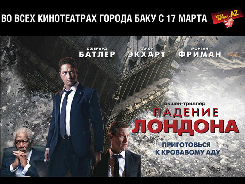 “Londonun süqutu” kinoteatrlarda