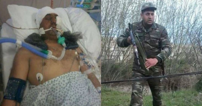 "Rembo” ləqəbli hərbçimiz komadan ayıldı