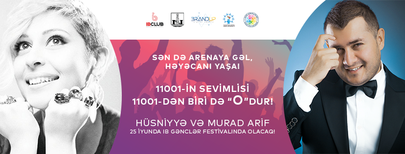 IB Gənclər Festivalının aparıcıları bəlli oldu