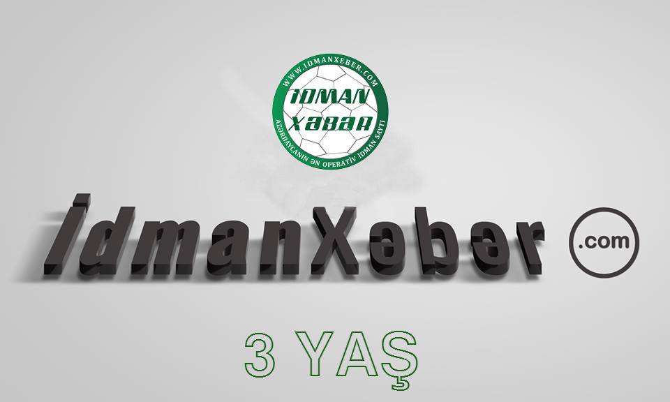 İdmanxeber.com 3 yaşında!