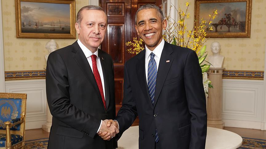 Ərdoğan Obamayla görüşdü - 