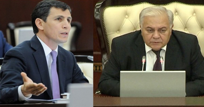 Oqtay Əsədov Zahid Orucun sözünü kəsdi: "Yenə gündəlikdən kənara çıxırsınız"