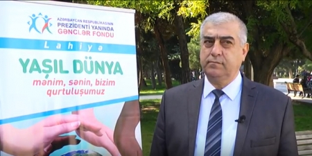 Bakıda “Yaşıl dünya- mənim, sənin, bizim qurtuluşumuz” layihəsi keçirilib