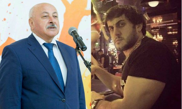 İcra başçısının oğlu avtosalona hücum etdi - 150 minlik avtomobil qalmaqalı - VİDEO