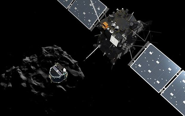 Rosetta завершил свою миссию