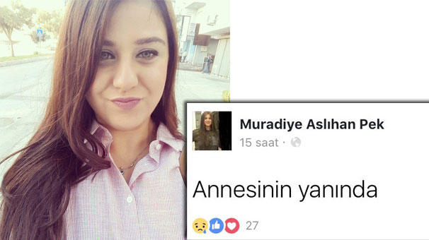 23 yaşlı qız Facebook-da bu sözləri yazıb intihar etdi - FOTO