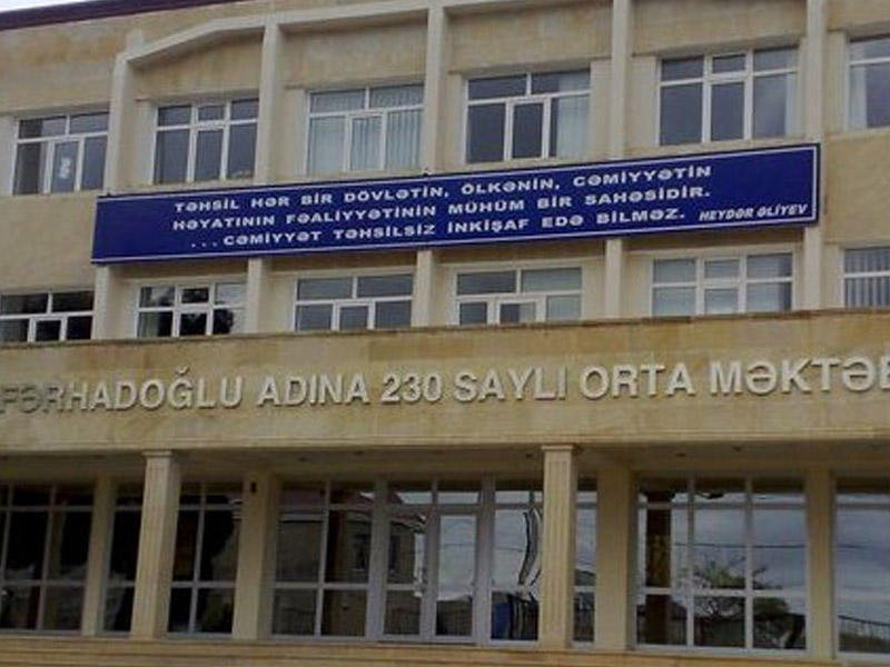 Zorlamada ittiham olunan məktəb direktoru işdən çıxarıldı