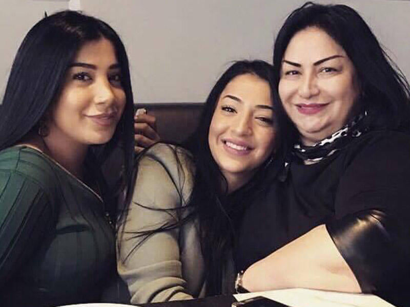 Almaz Ələsgərli qızları ilə - FOTO