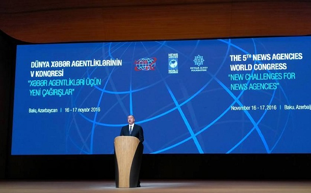 İlham Əliyev: "Bizdə internet azaddır, senzura yoxdur"