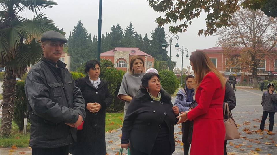 Qənirə Paşayeva Tovuzda kəndləri ziyarət edib - Fotolar