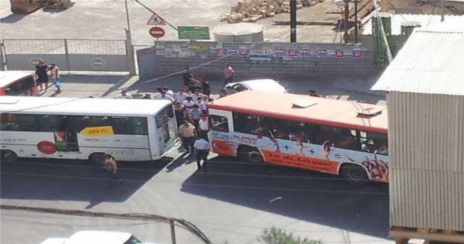 Bakıda sərnişin avtobusu qəza törətdi - ölən və yaralanan var