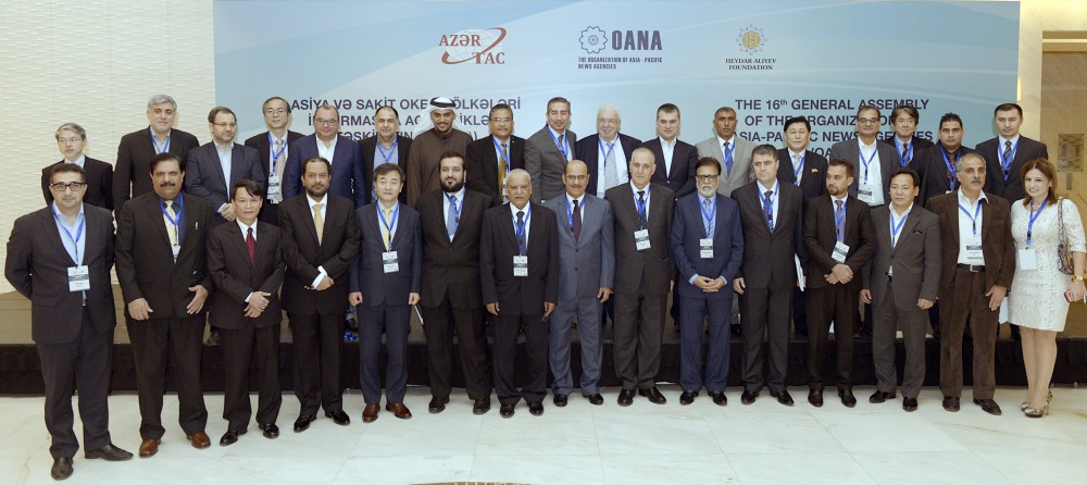 Asiya və Sakit Okean Ölkələri Xəbər Agentlikləri Təşkilatının yaranmasından 55 il ötür