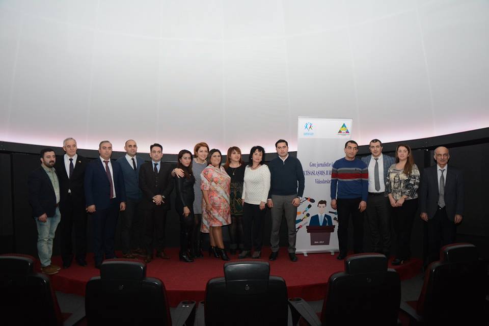 Gənc jurnalistlər üçün – "İxtisaslaşmış Jurnalistika Videodərslər”  layihəsi keçirilmişdir