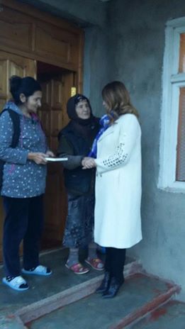 Qənirə Paşayeva Tovuzda kəndləri ziyarət edib - FOTOLAR