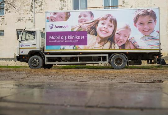 Mobil Diş Klinikası pulsuz yardımı davam etdirir - Fotolar