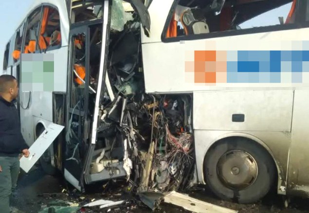 Naxçıvan yolunda ağır qəza: 6 ölü, 20 yaralı