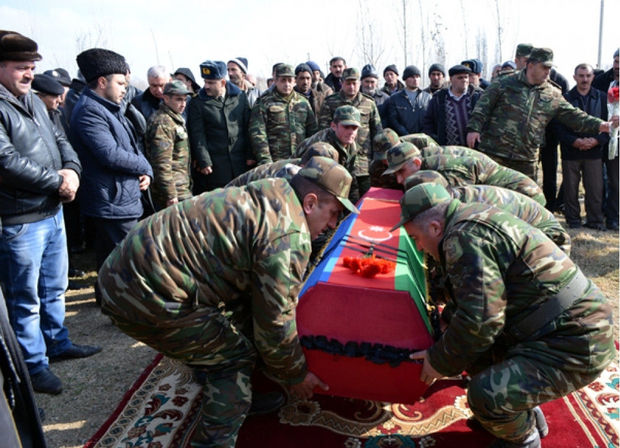 Şəhid Şahlar Nəzərov dəfn olunub