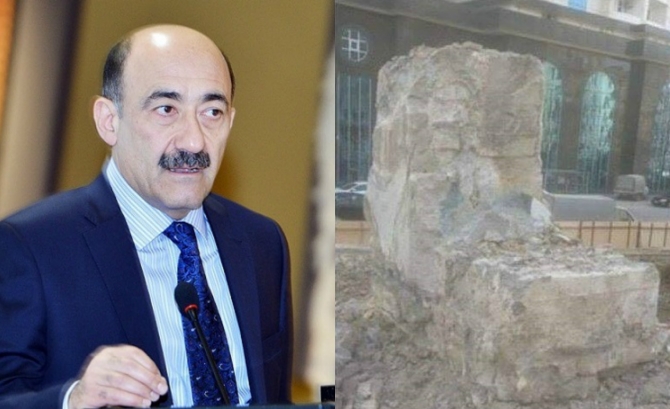 "Müşfiqin abidəsini götürənlər cəzalanmalıdır" - Nazirdən sərt tələb