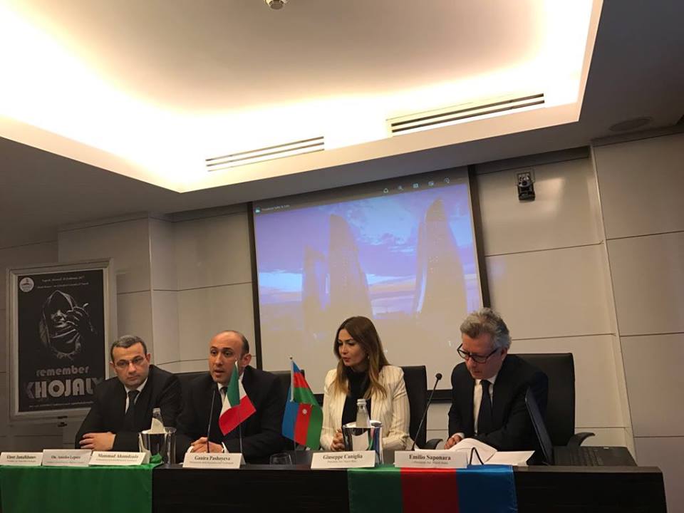 Xocalı Soyqırımının 25 illiyi Neapol şəhərində də anılmışdır