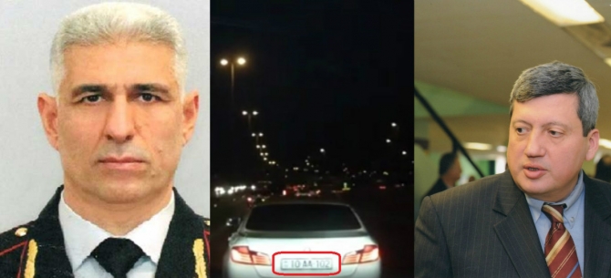 Keçmiş nazirin yol vermədiyi avtomobilin sahibi bəlli oldu 