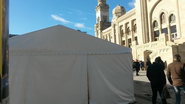 Bakıda bayram çadırları fəaliyyətə başladı