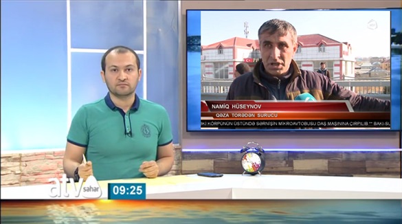 ATV 5 tələbənin öldüyü qəzaya görə məmurları kəskin tənqid etdi - VİDEO