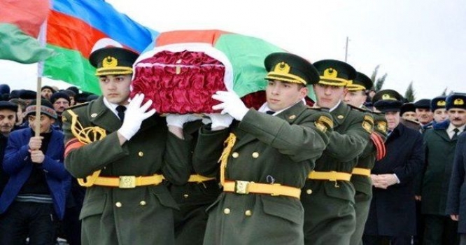 Bu gün şəhid olan hərbçimizin FOTOSU