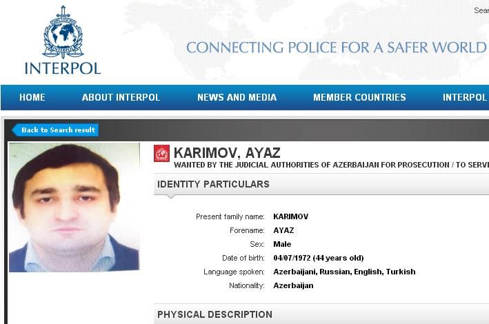 Eldar Mahmudovun oğlunun şəriki axtarışa verild