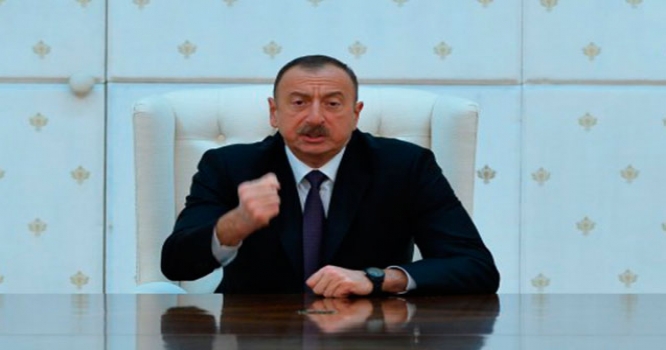 "Aprel döyüşləri dövlətimizin gücünü göstərən qələbədir" - İlham Əliyev