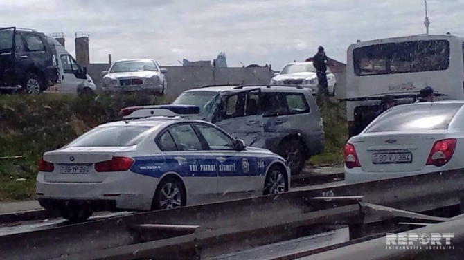 Polis kapitanı qəza törətdi: ölən var