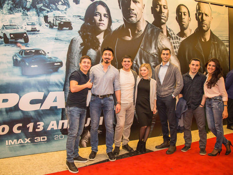 "Forsaj 8" filminin press-nümayişi - eksklüziv olaraq Park Cinema IMAX-da