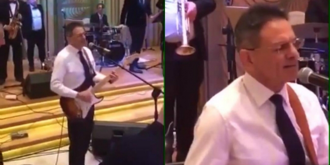 Mədət Quliyev gitarada ifa etdi, mahnı oxudu -VİDEO