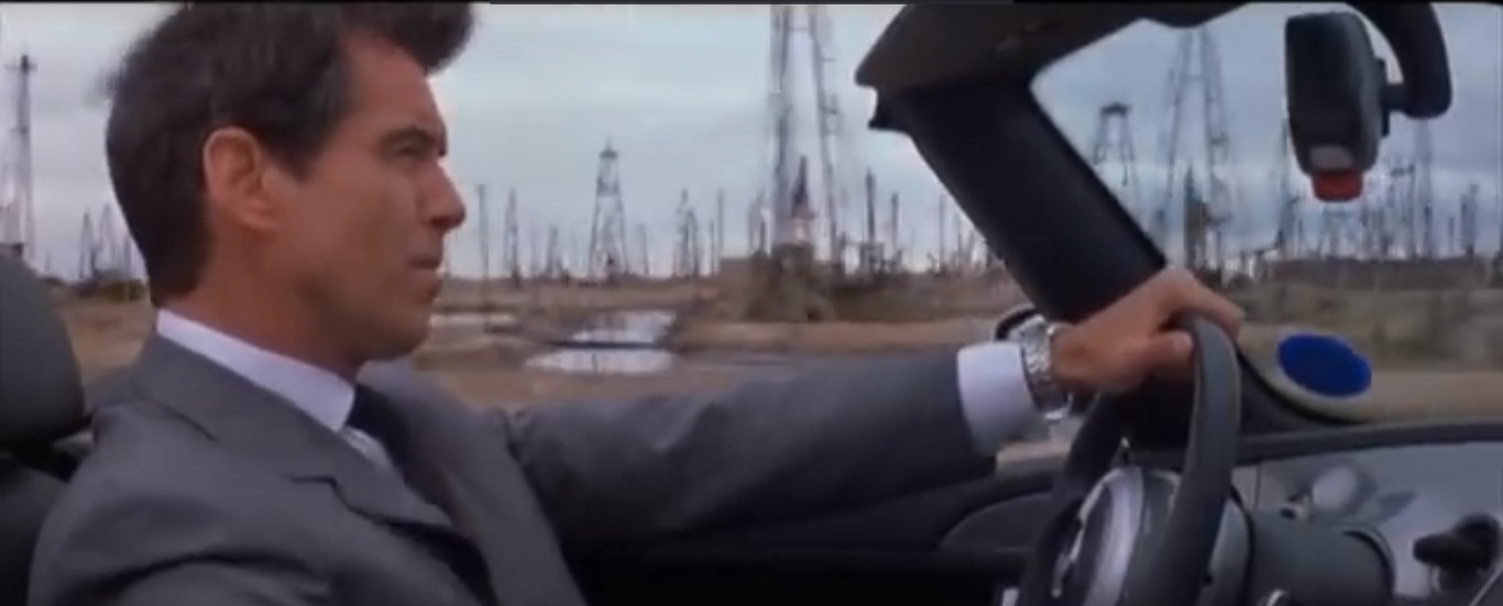 Prezidentin bəhs etdiyi "Ceyms Bond" filminin Bakıda çəkilən kadrları - VİDEO