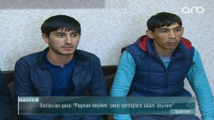 “Peşman deyiləm, yaxşı qardaşlara salam göndərirəm” – Belə oğru görməmisiz – VİDEO