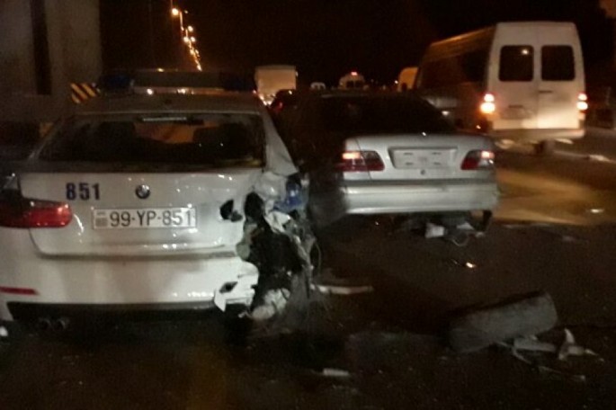 DYP-dən vətəndaşı təqib edən zaman toqquşan yol polisi ilə bağlı AÇIQLAMA