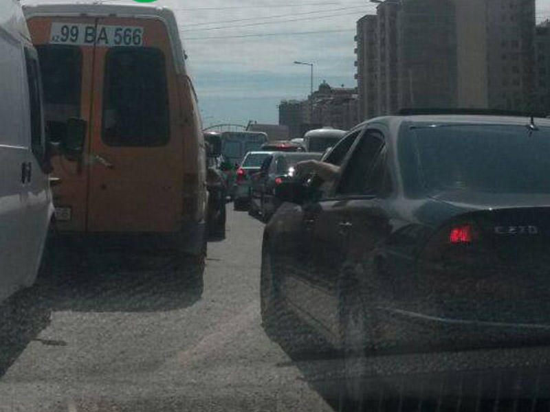 Bakı-Sumqayıt yolu bağlandı