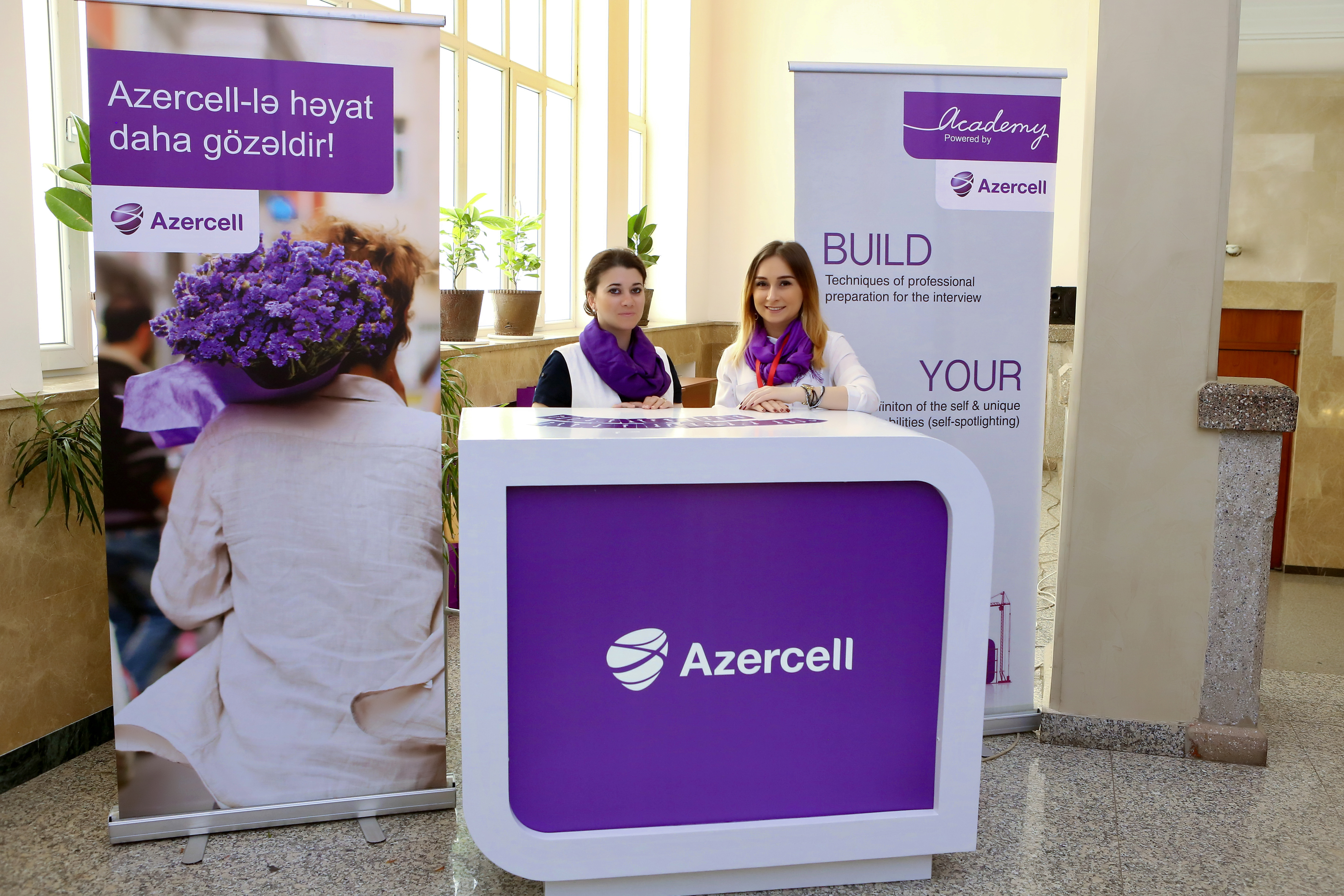 Azercell Karyera Sərgisində iştirak etdi
